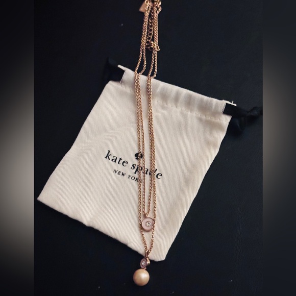 Kate Spade Rose Gold Necklace - Picture 4 of 14